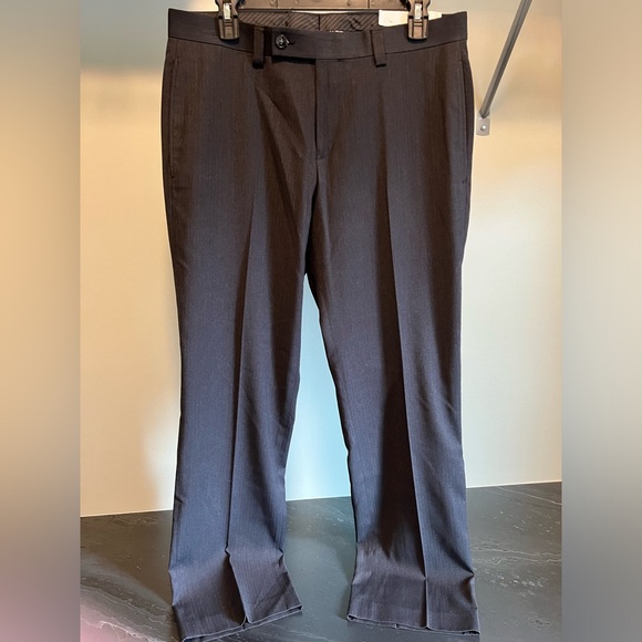 Grey/Black 32x30 Calvin Klein Dress Pants new with tags - Picture 2 of 5